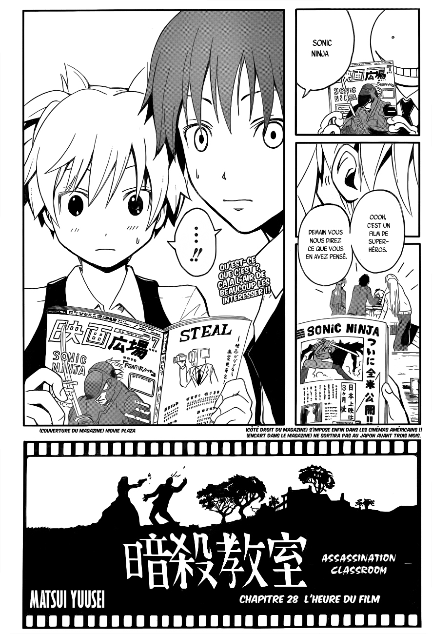 Read Ansatsu Kyoushitsu FR Manga Online