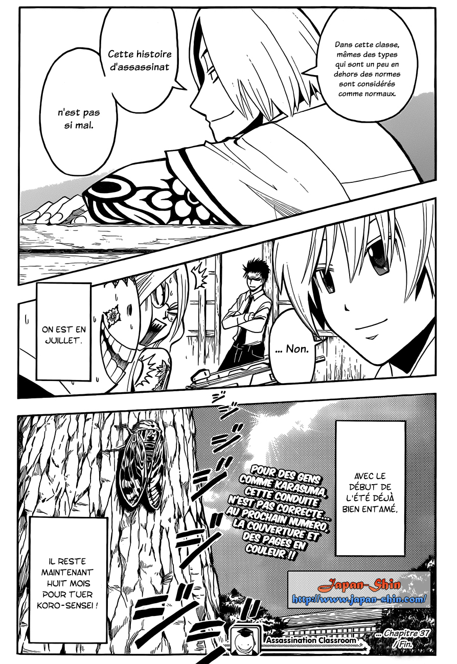 Read Ansatsu Kyoushitsu FR Manga Online