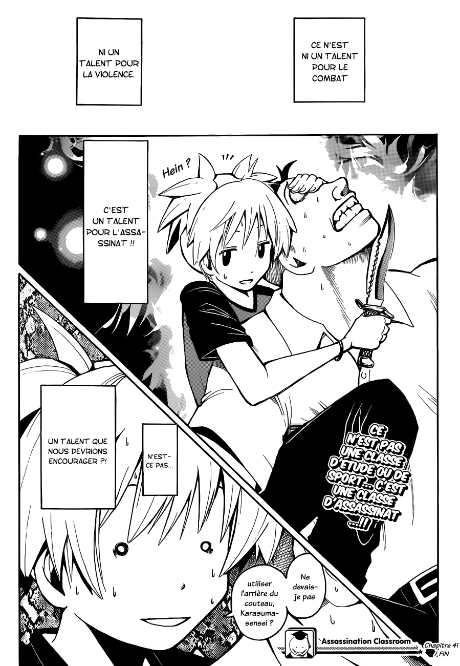 Read Ansatsu Kyoushitsu FR Manga Online