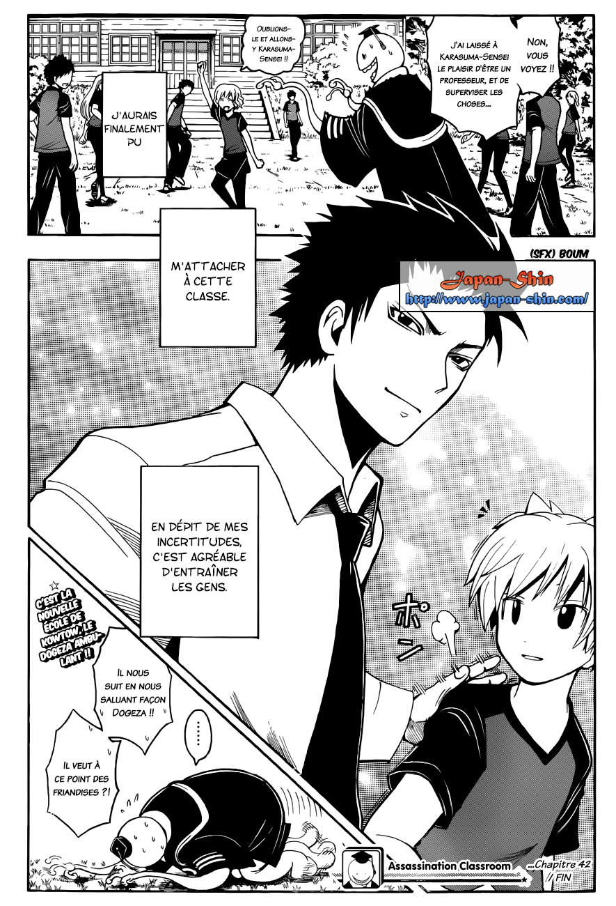 Read Ansatsu Kyoushitsu FR Manga Online