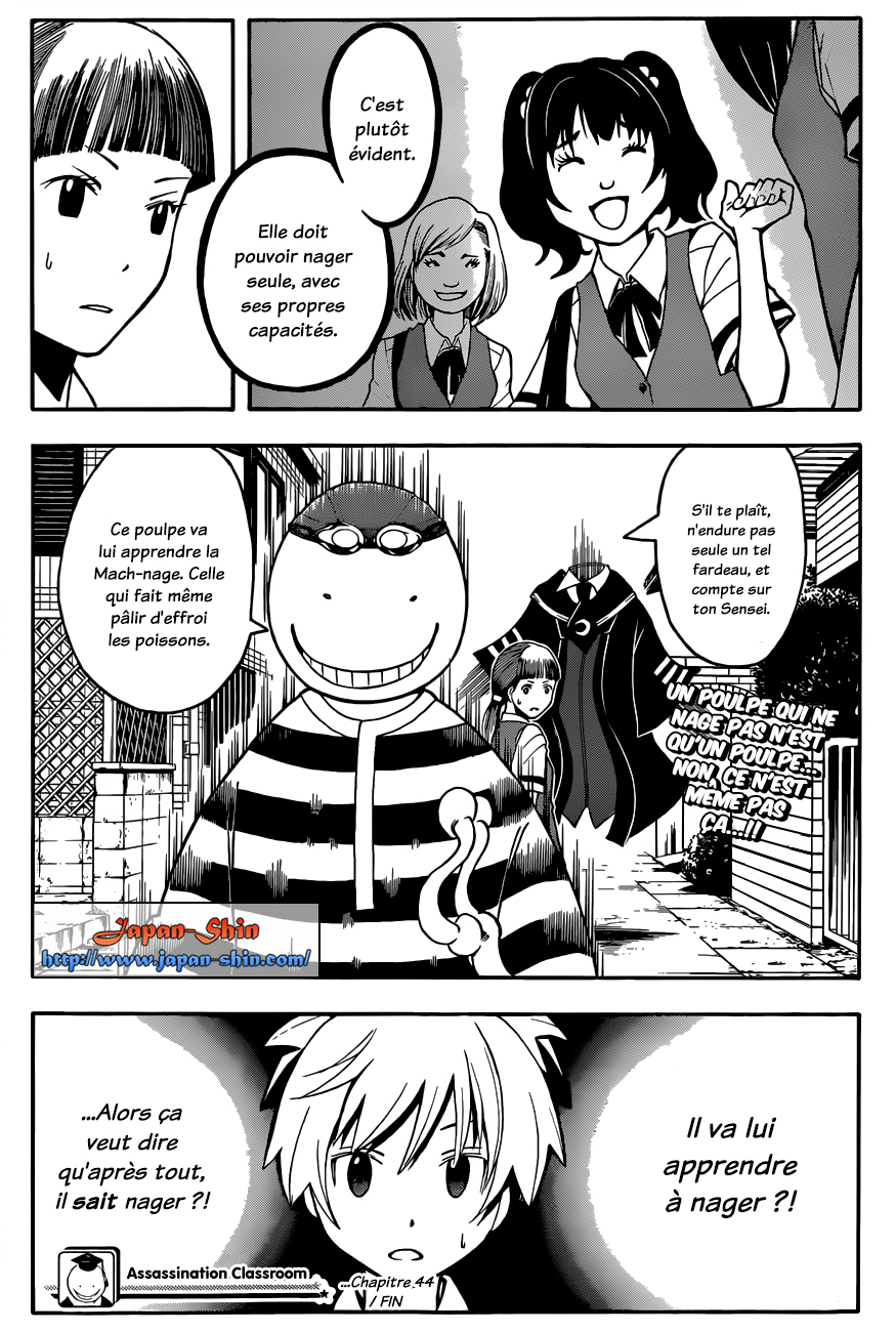 Read Ansatsu Kyoushitsu FR Manga Online