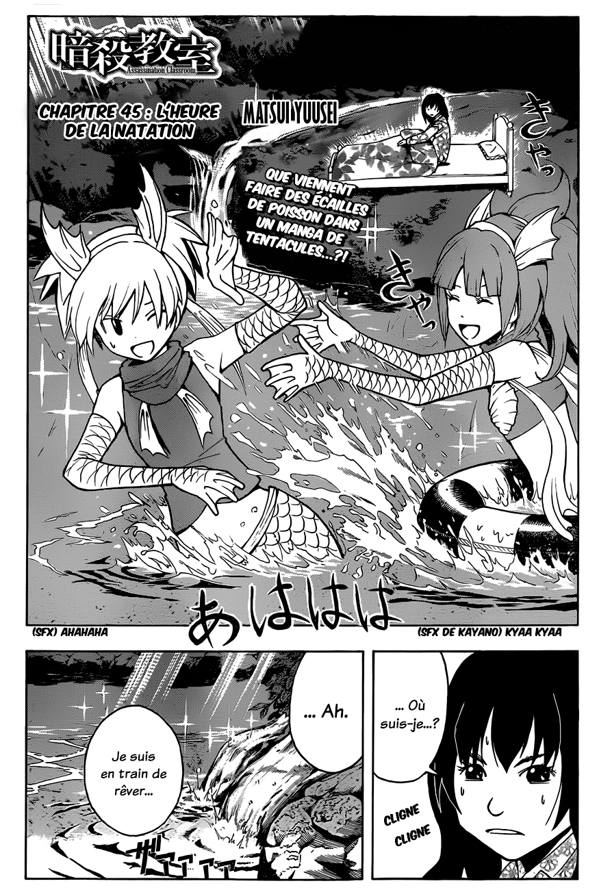 Read Ansatsu Kyoushitsu FR Manga Online