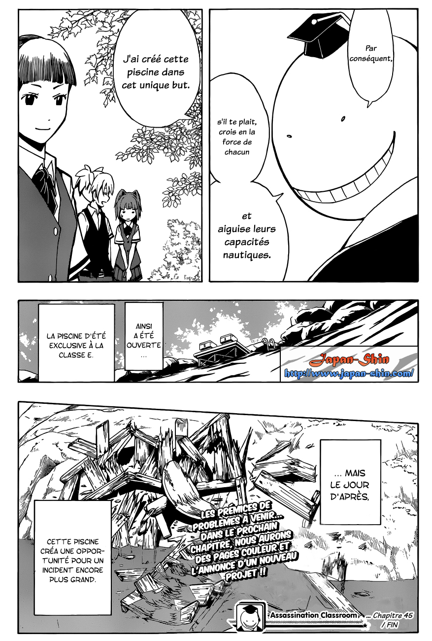 Read Ansatsu Kyoushitsu FR Manga Online