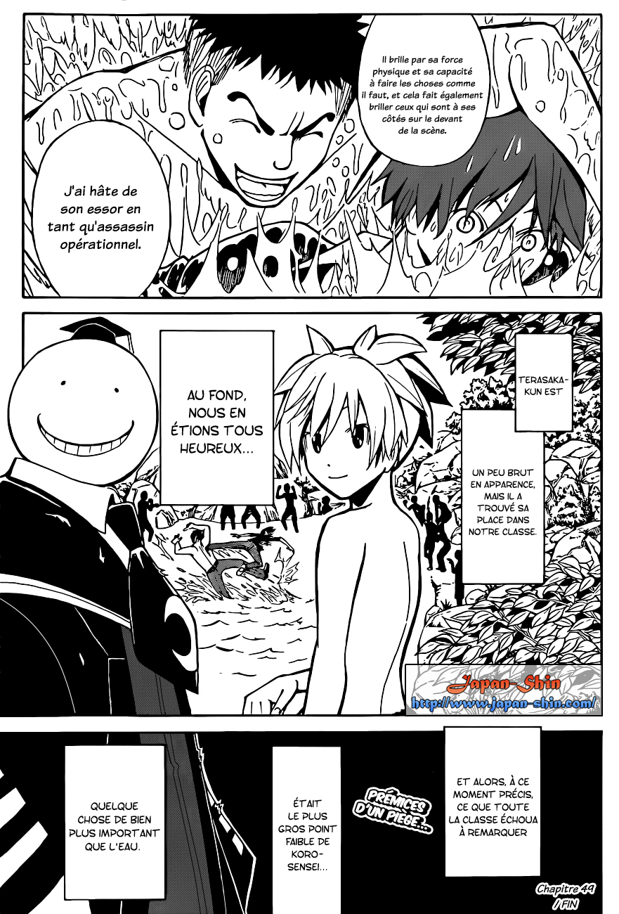 Read Ansatsu Kyoushitsu FR Manga Online