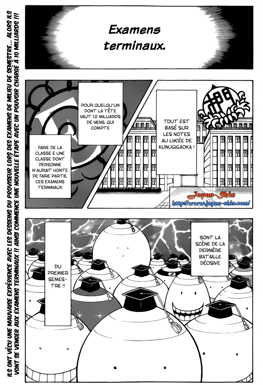 Read Ansatsu Kyoushitsu FR Manga Online