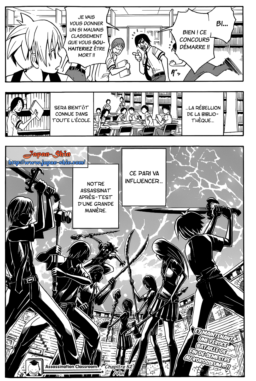 Read Ansatsu Kyoushitsu FR Manga Online