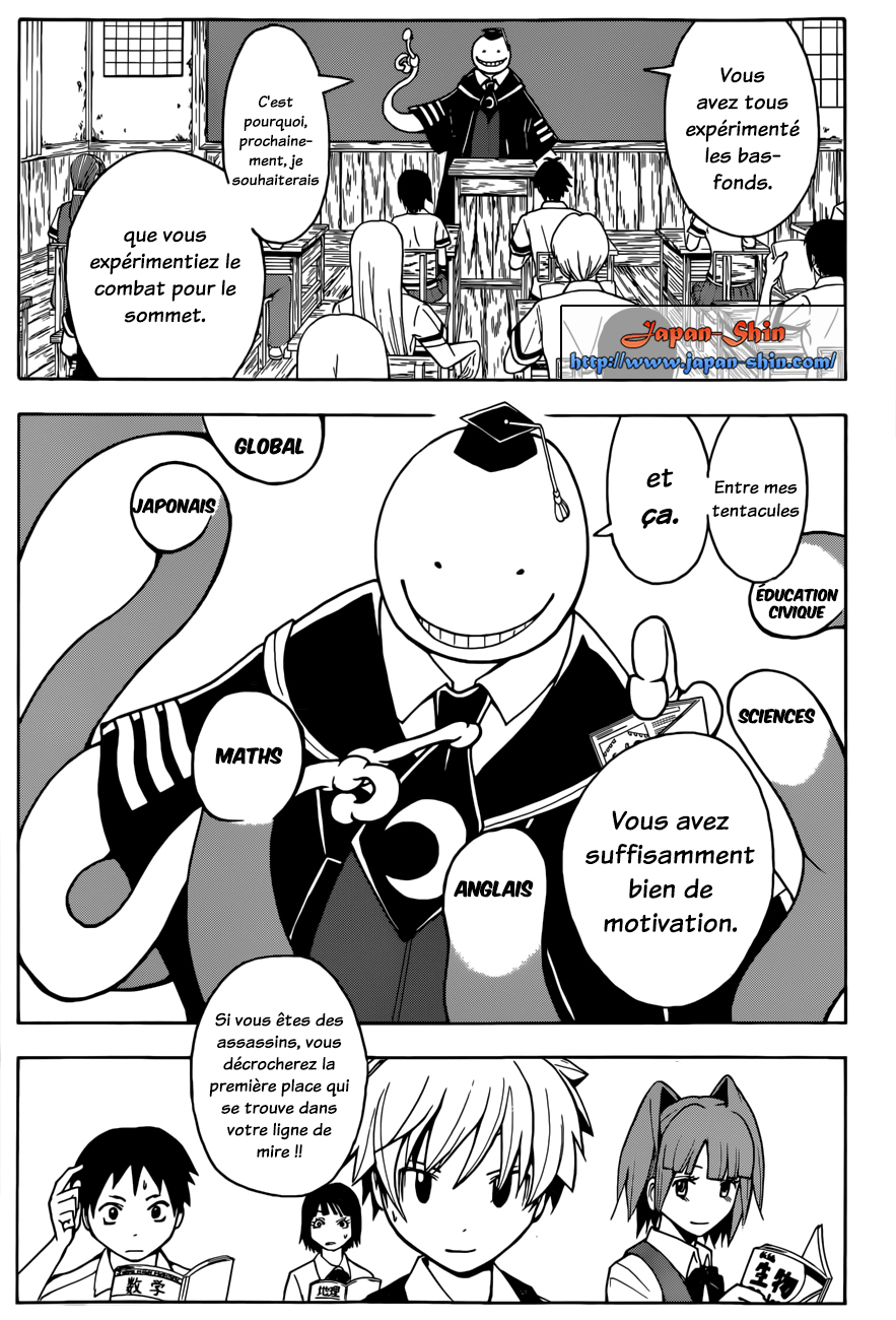 Read Ansatsu Kyoushitsu FR Manga Online