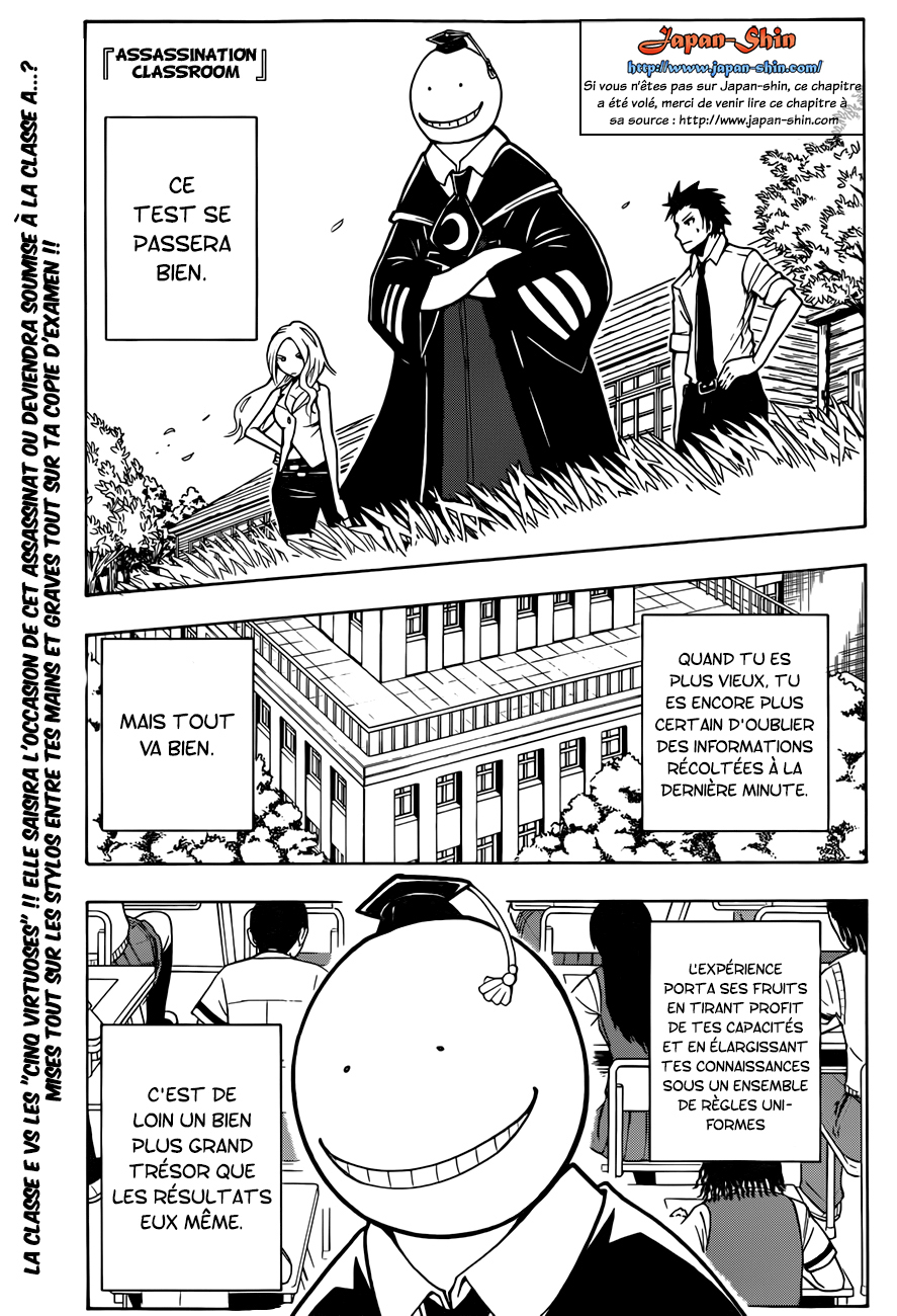 Read Ansatsu Kyoushitsu FR Manga Online