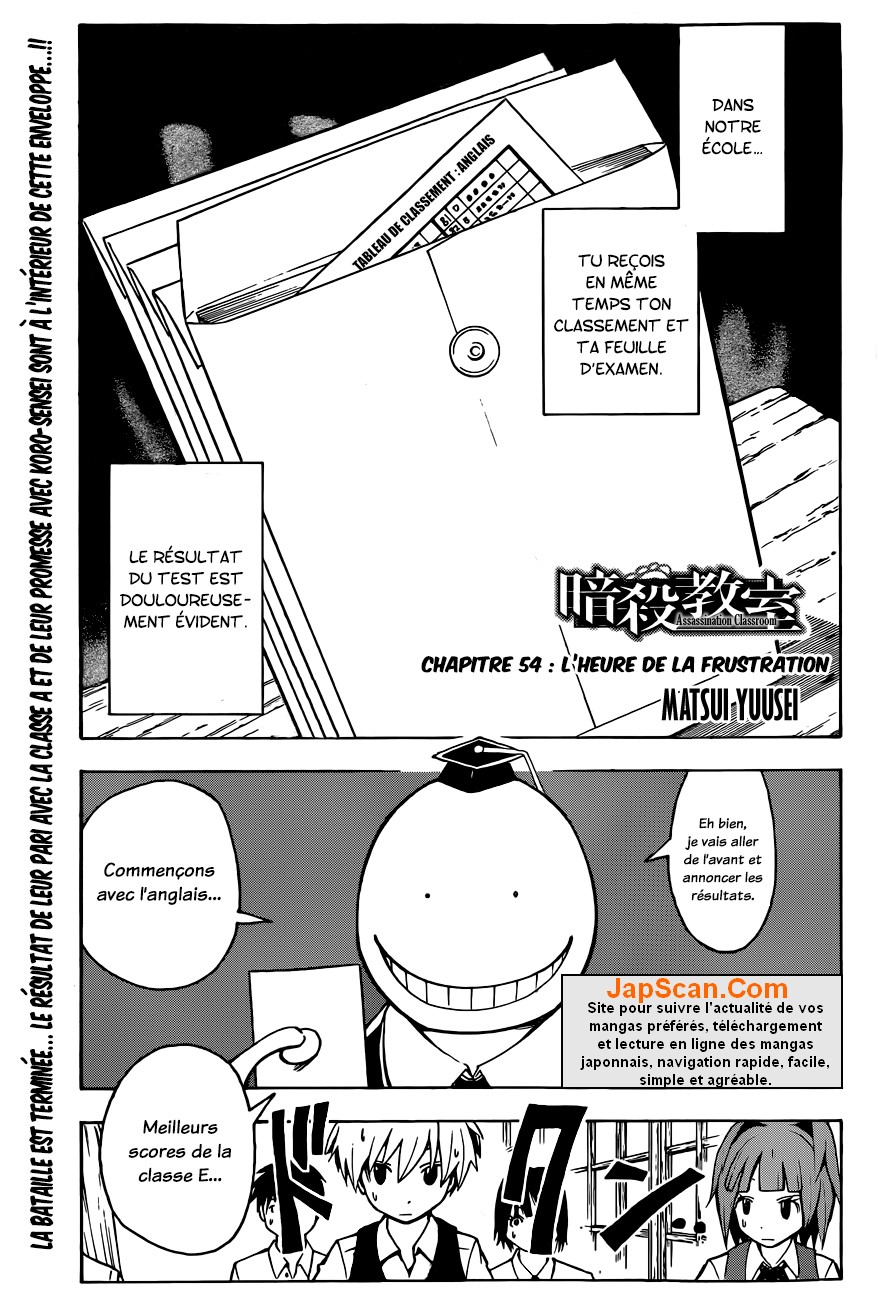 Read Ansatsu Kyoushitsu FR Manga Online