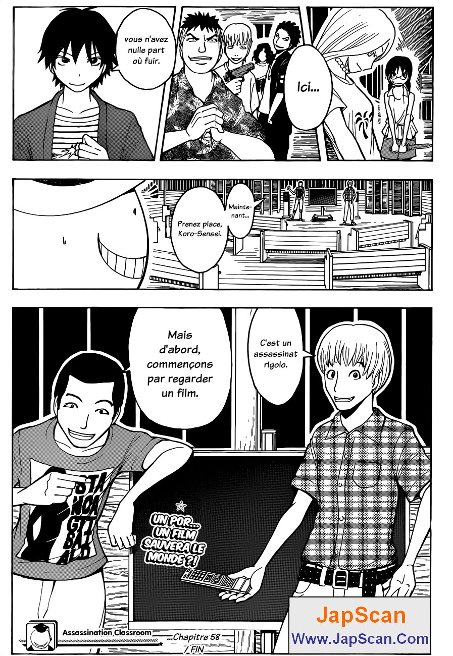 Read Ansatsu Kyoushitsu FR Manga Online