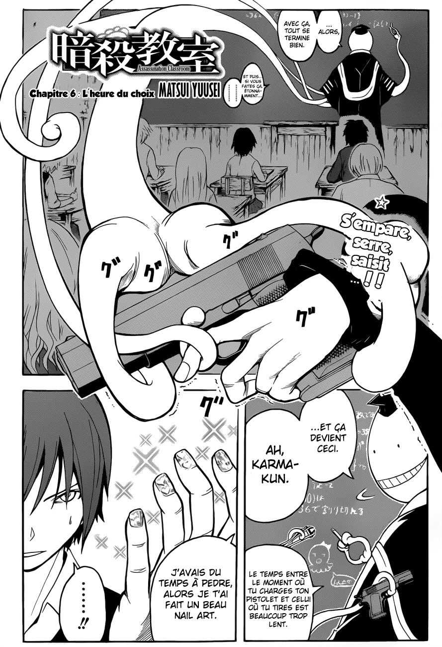 Read Ansatsu Kyoushitsu FR Manga Online