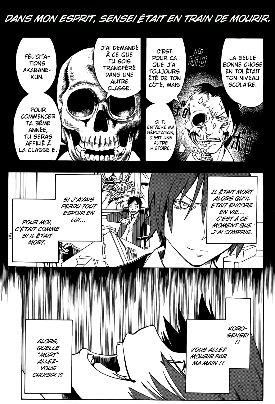 Read Ansatsu Kyoushitsu FR Manga Online