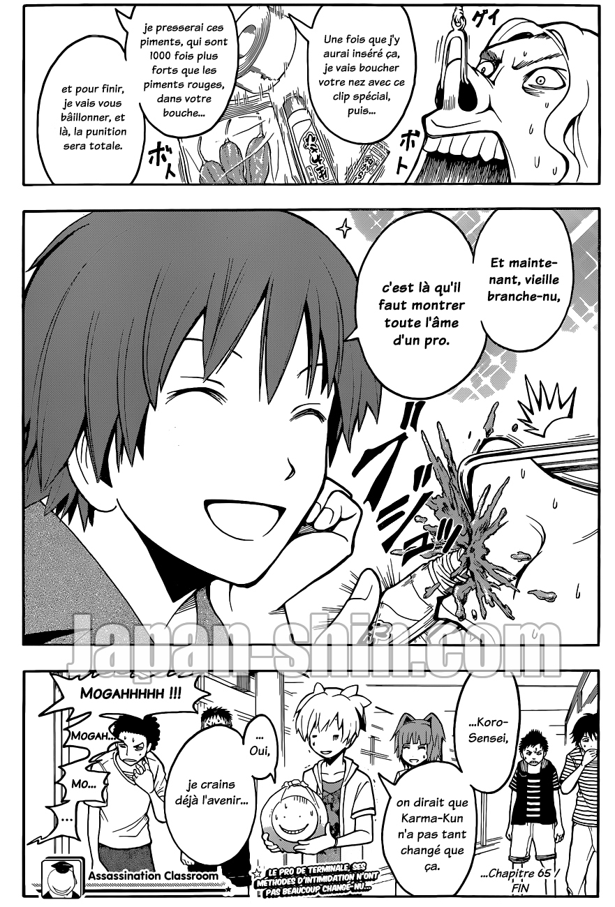 Read Ansatsu Kyoushitsu FR Manga Online
