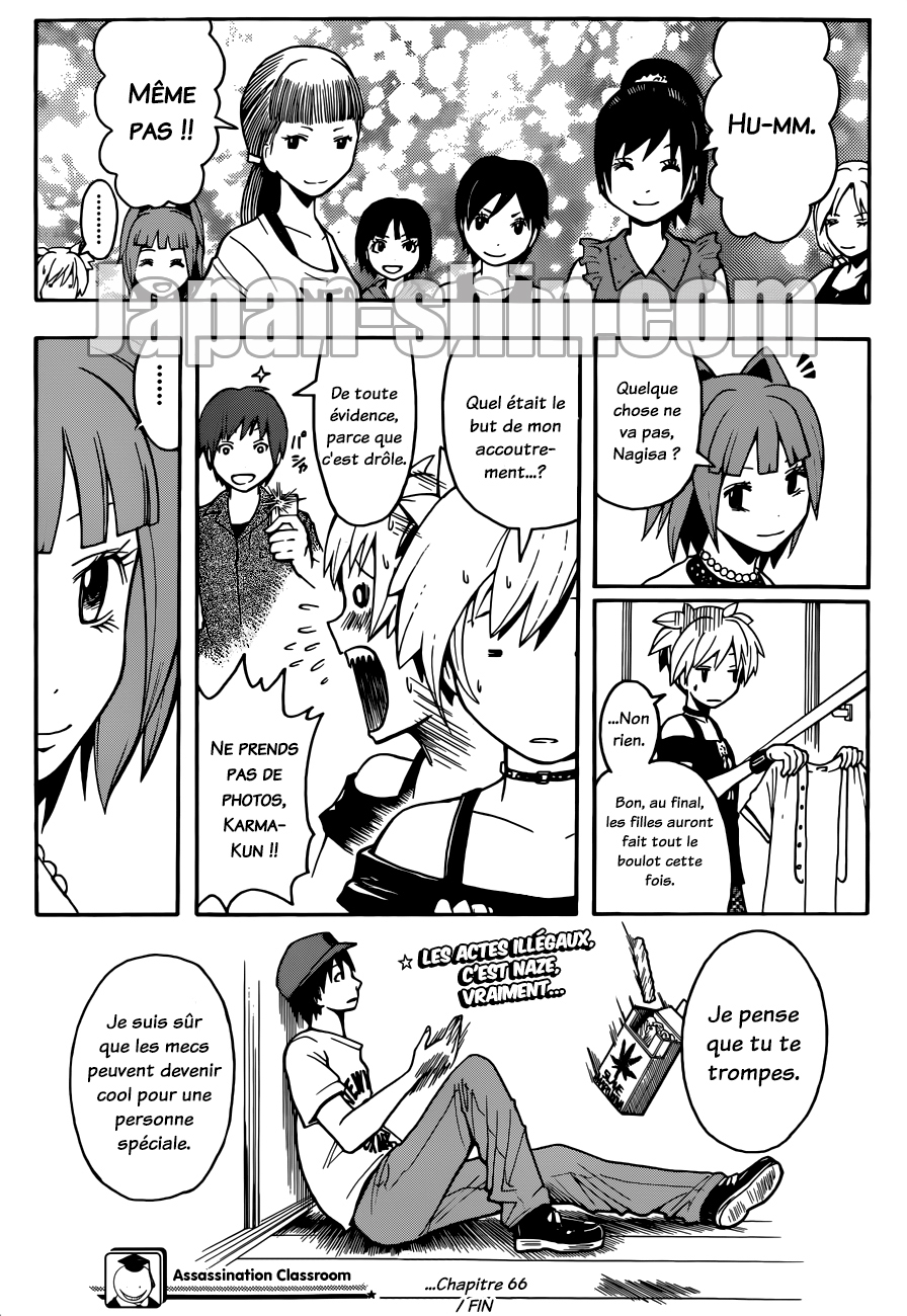 Read Ansatsu Kyoushitsu FR Manga Online
