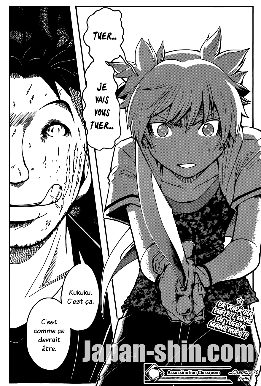 Read Ansatsu Kyoushitsu FR Manga Online