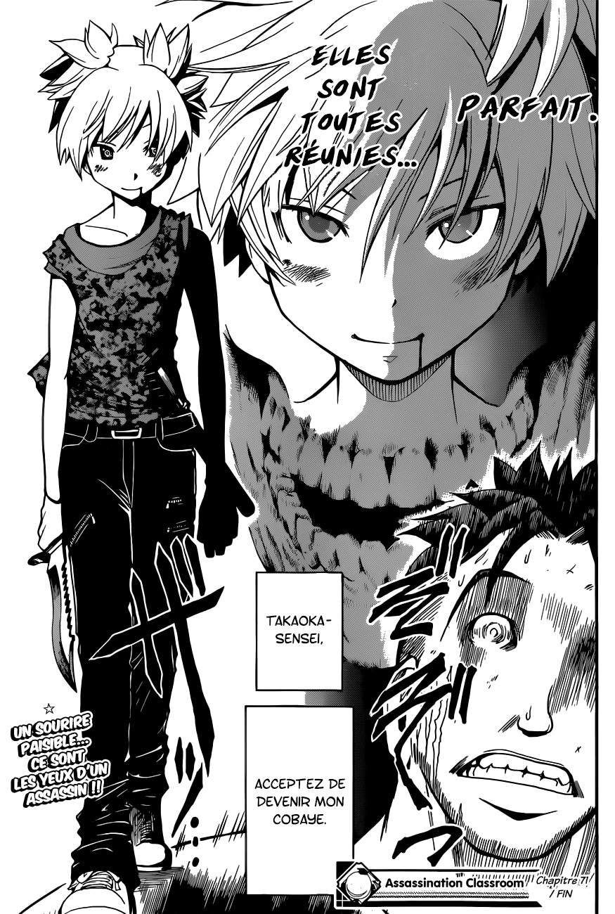 Read Ansatsu Kyoushitsu FR Manga Online