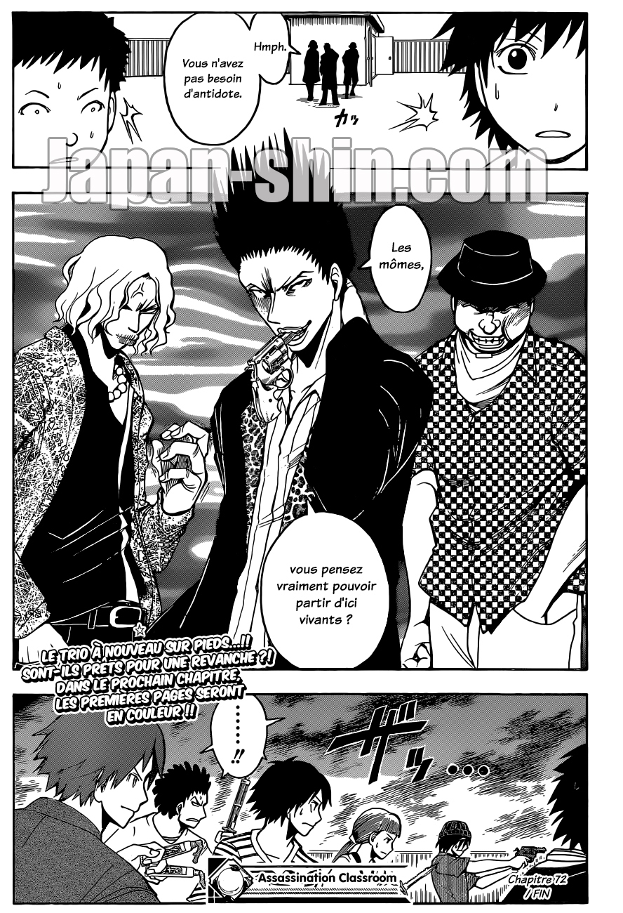 Read Ansatsu Kyoushitsu FR Manga Online