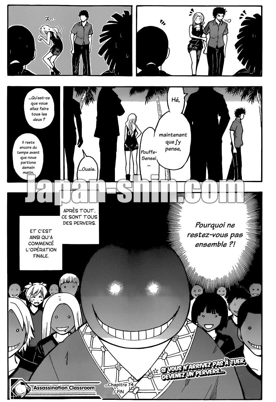 Read Ansatsu Kyoushitsu FR Manga Online