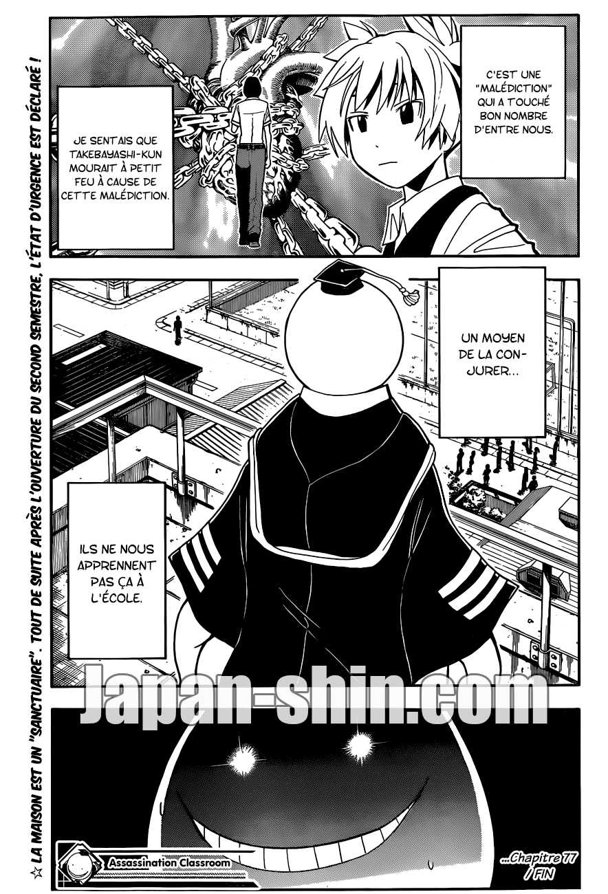 Read Ansatsu Kyoushitsu FR Manga Online