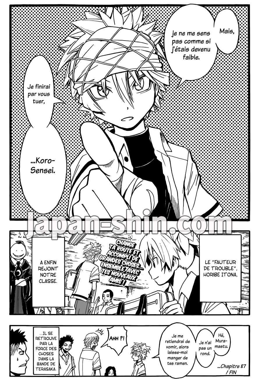 Read Ansatsu Kyoushitsu FR Manga Online