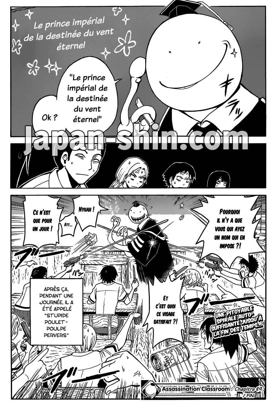 Read Ansatsu Kyoushitsu FR Manga Online