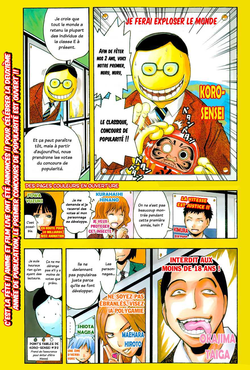 Read Ansatsu Kyoushitsu FR Manga Online