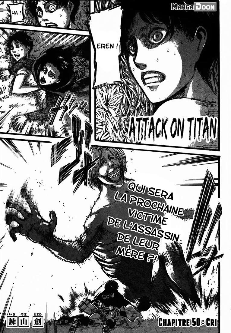 Read Attack On Titan FR Manga Online