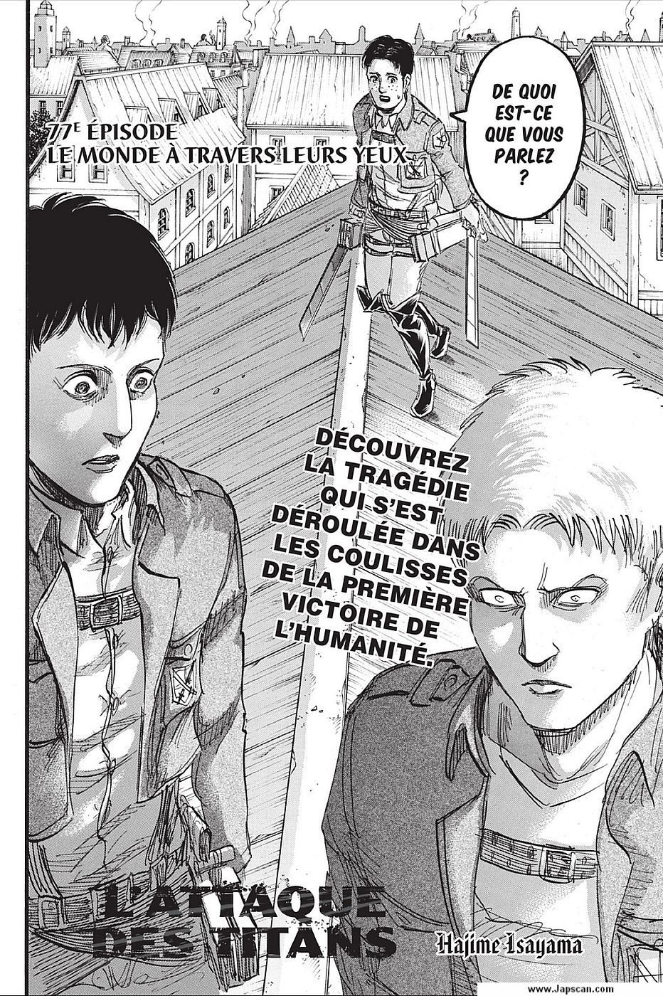 Read Attack On Titan FR Manga Online