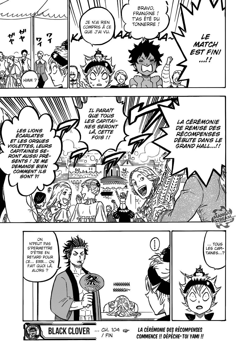 Read Black Clover FR Manga Online