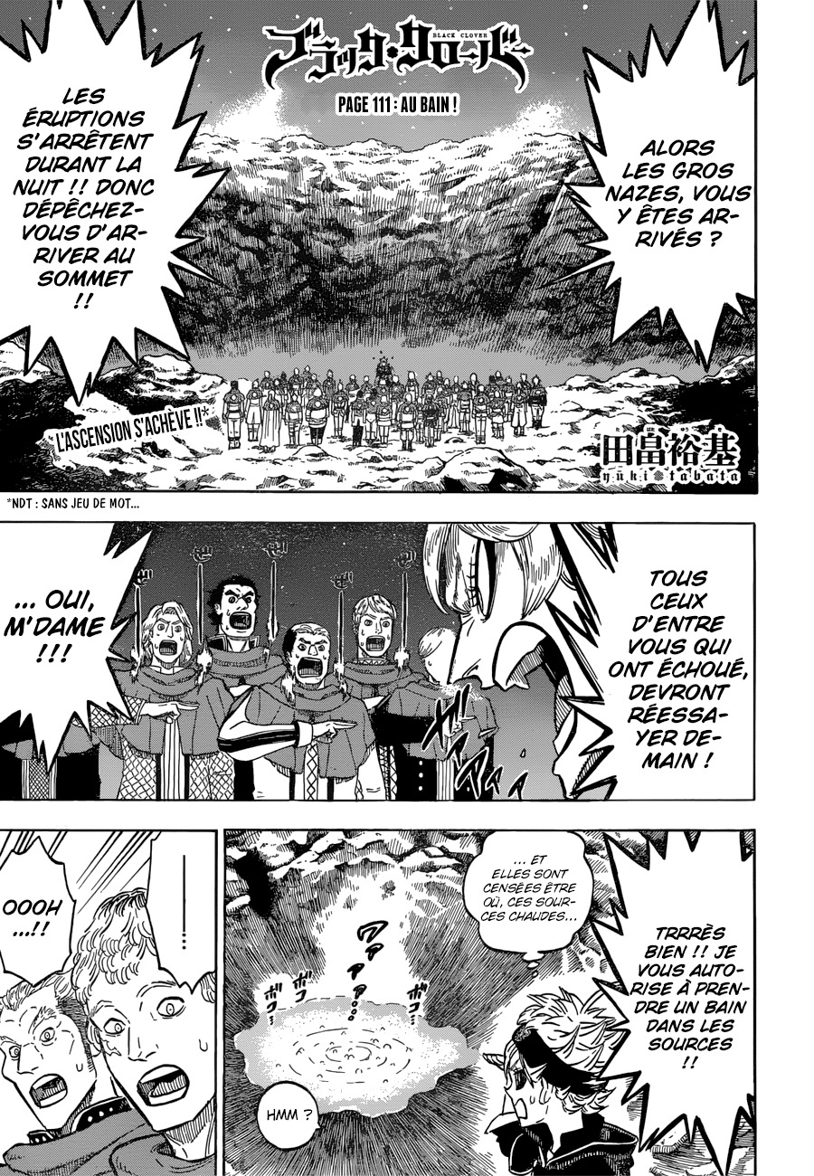 Read Black Clover FR Manga Online
