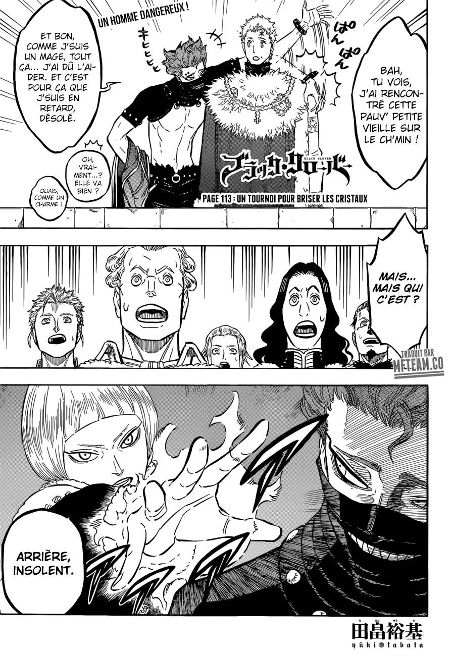 Read Black Clover FR Manga Online