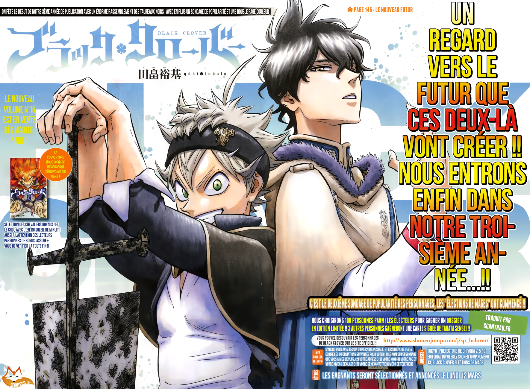 Read Black Clover FR Manga Online