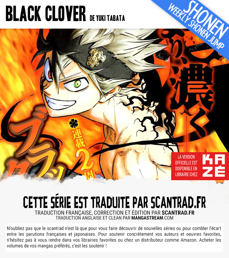 Read Black Clover FR Manga Online