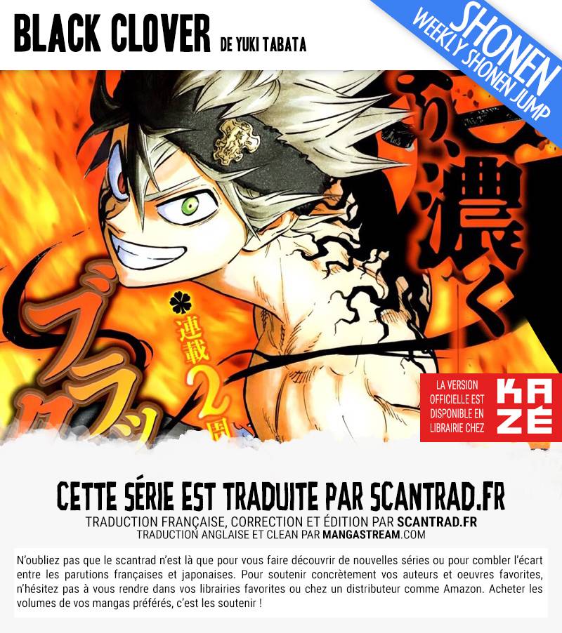 Read Black Clover FR Manga Online