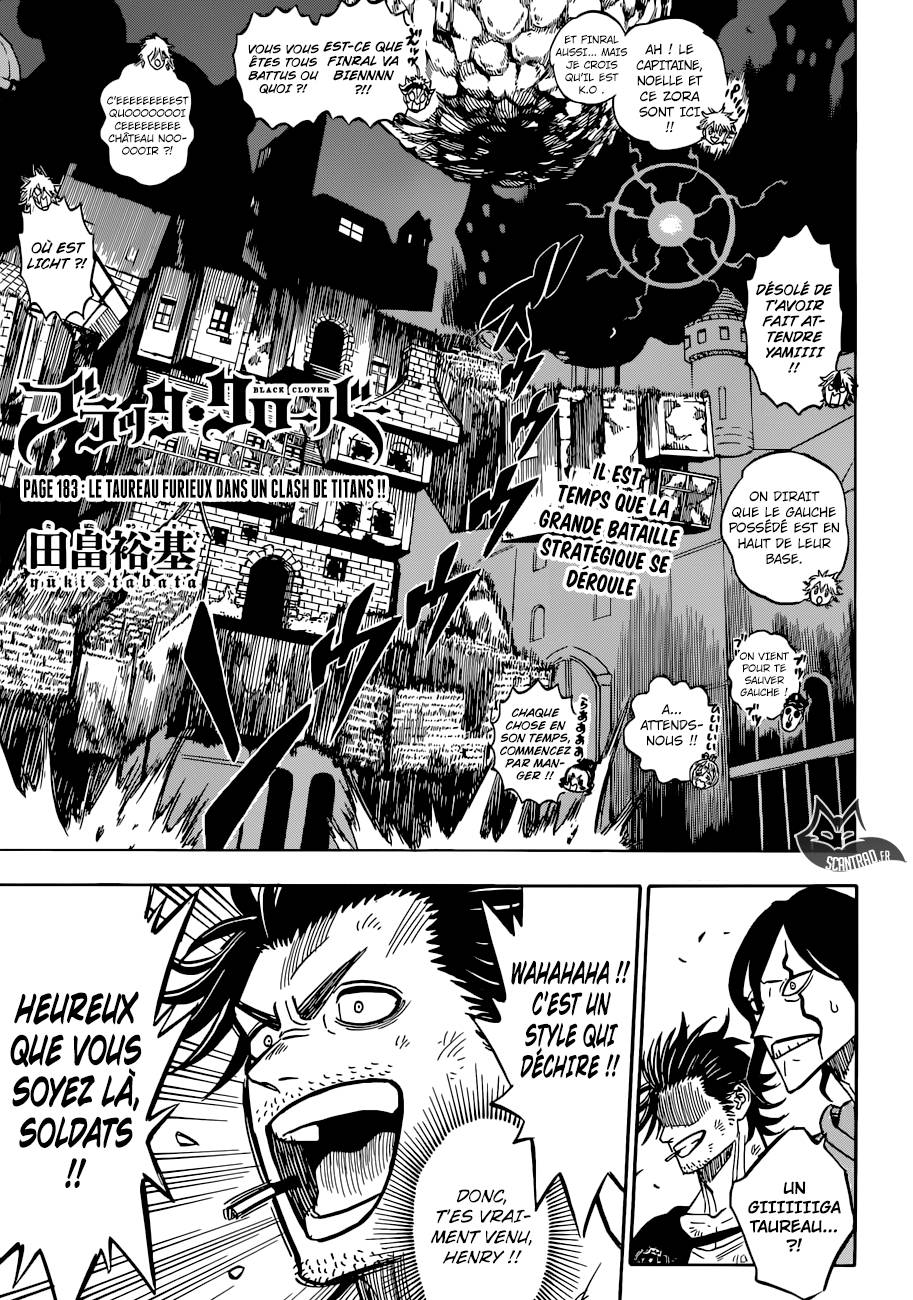 Read Black Clover FR Manga Online