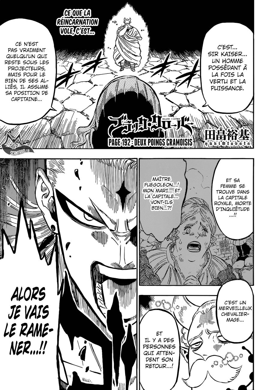 Read Black Clover FR Manga Online