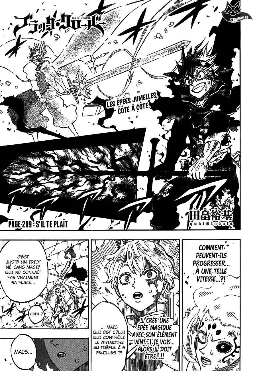 Read Black Clover FR Manga Online