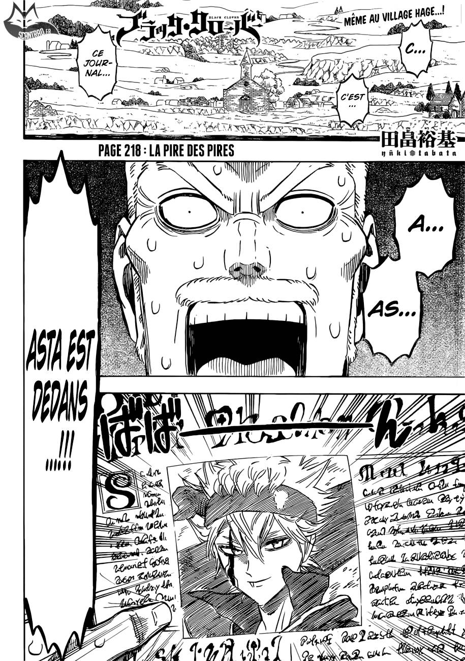 Read Black Clover FR Manga Online