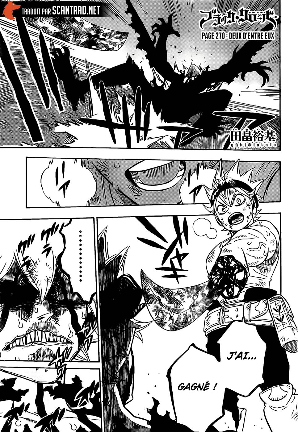 Read Black Clover FR Manga Online