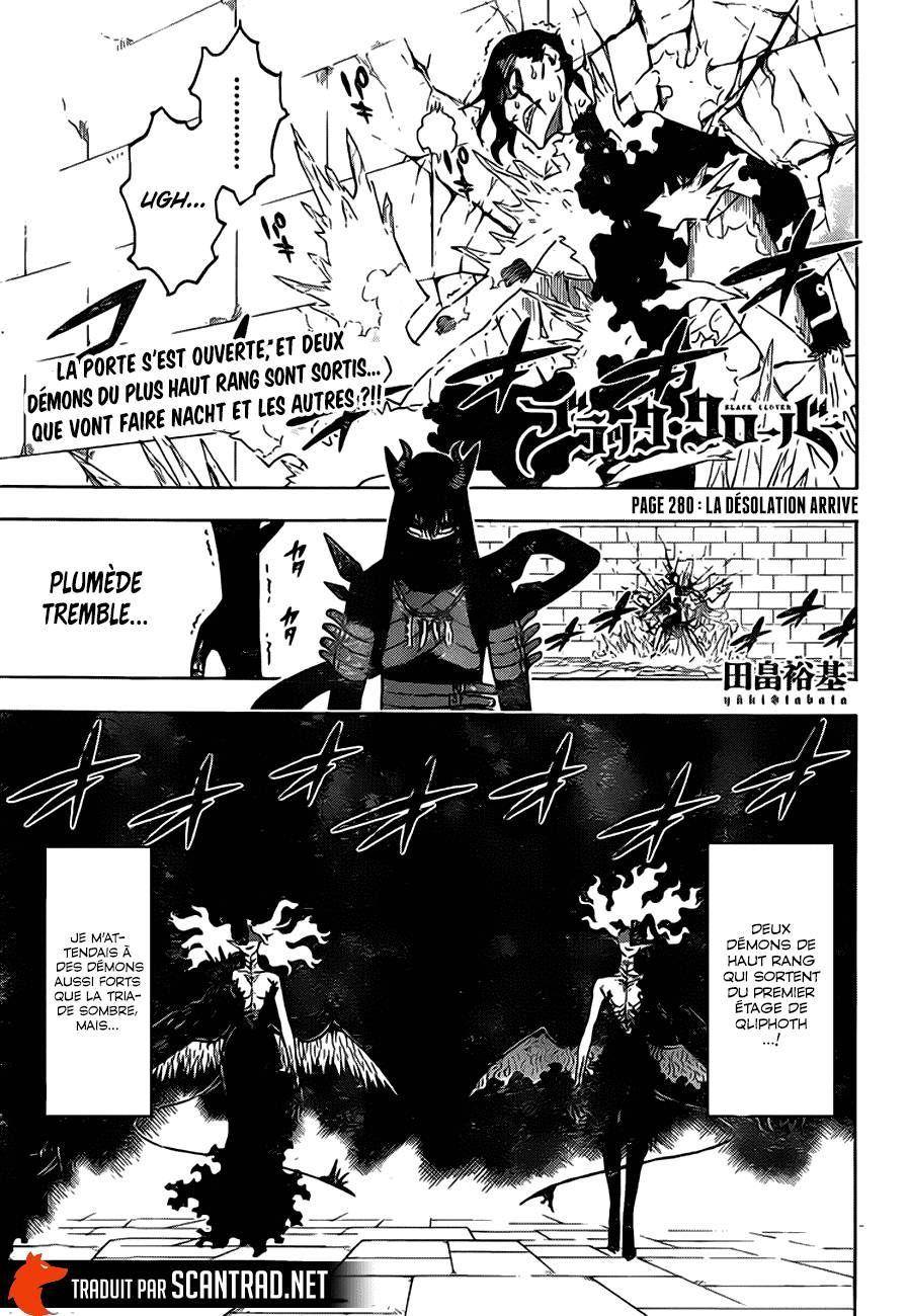 Read Black Clover FR Manga Online