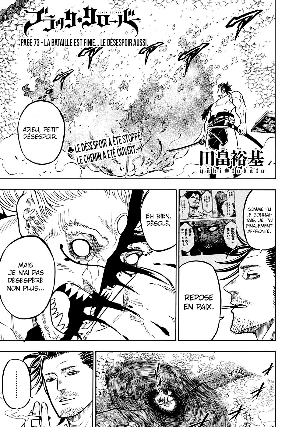 Read Black Clover FR Manga Online