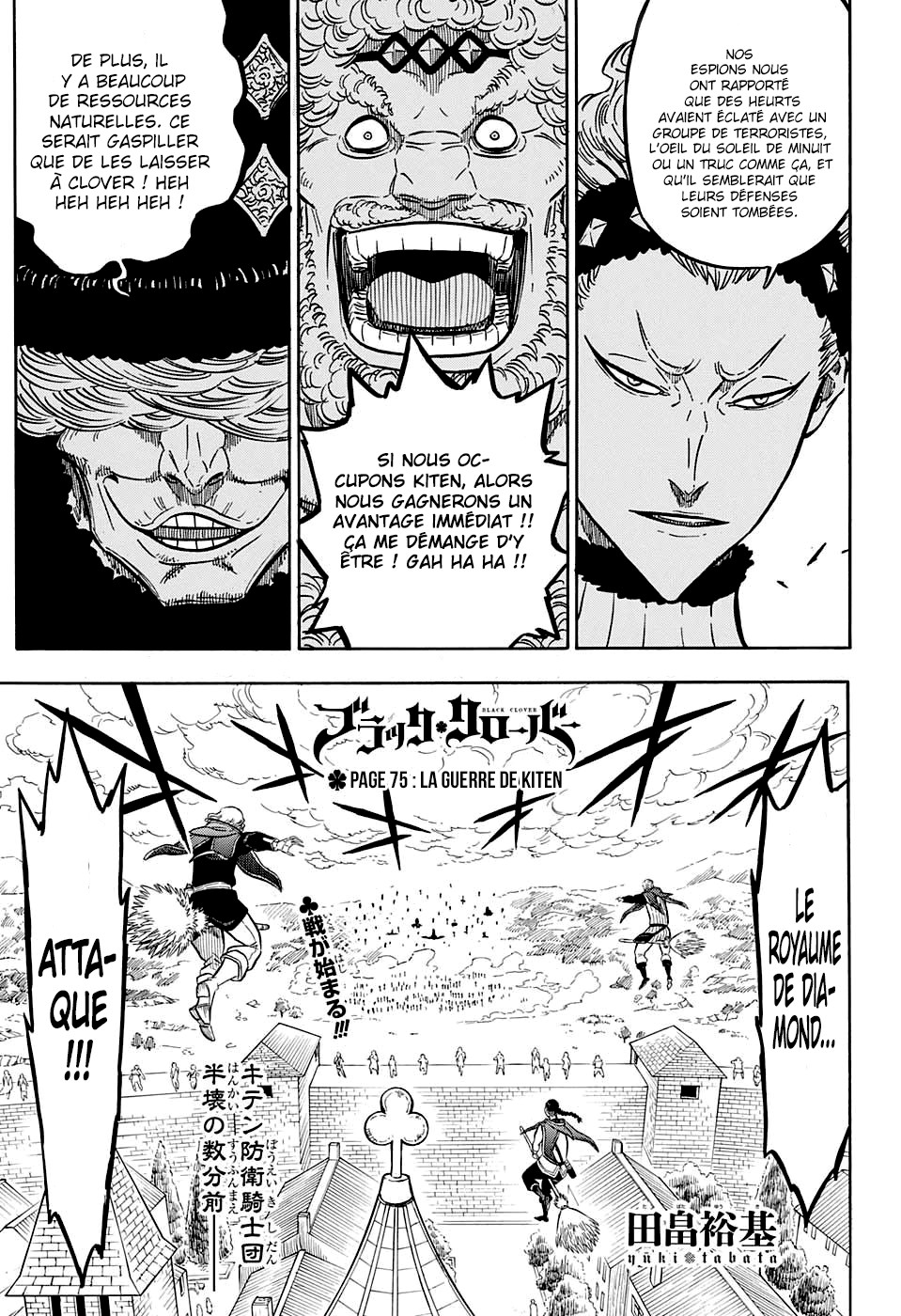 Read Black Clover FR Manga Online