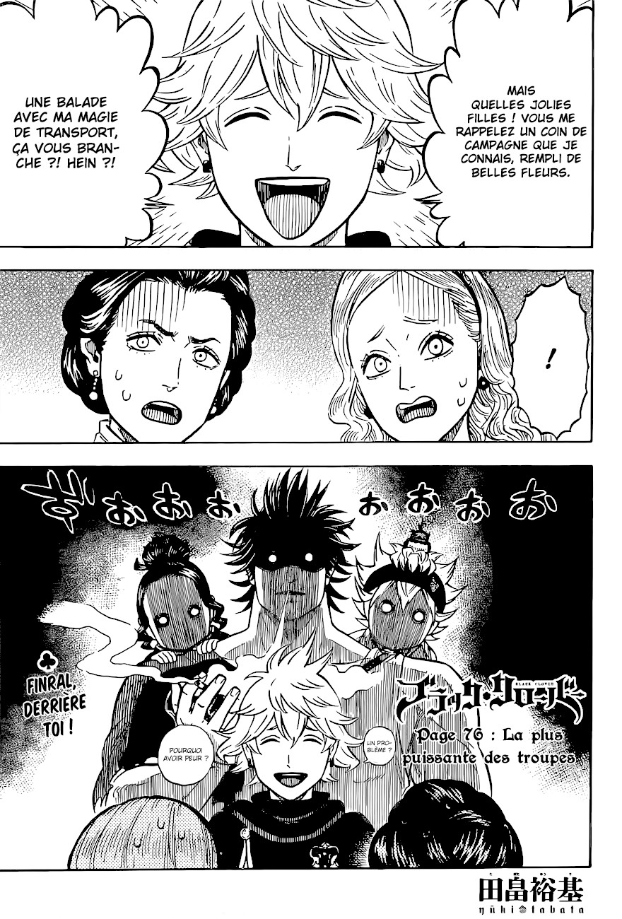 Read Black Clover FR Manga Online