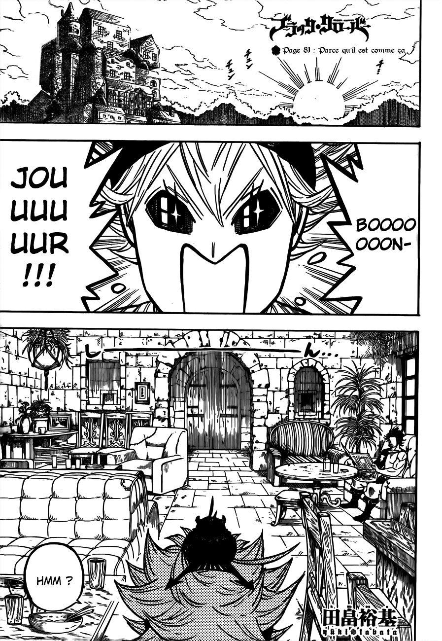 Read Black Clover FR Manga Online