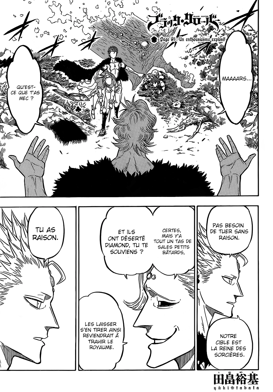 Read Black Clover FR Manga Online