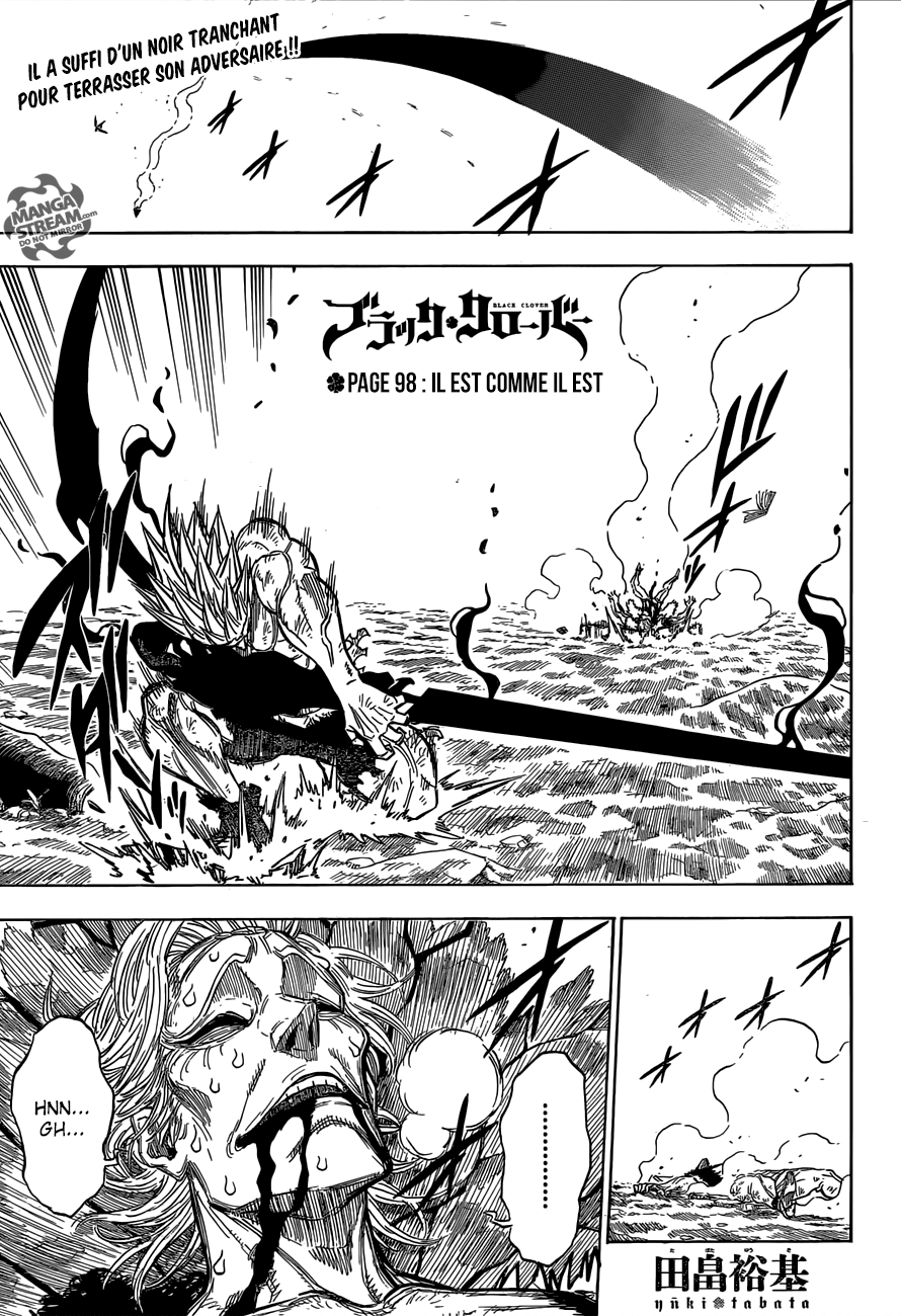 Read Black Clover FR Manga Online