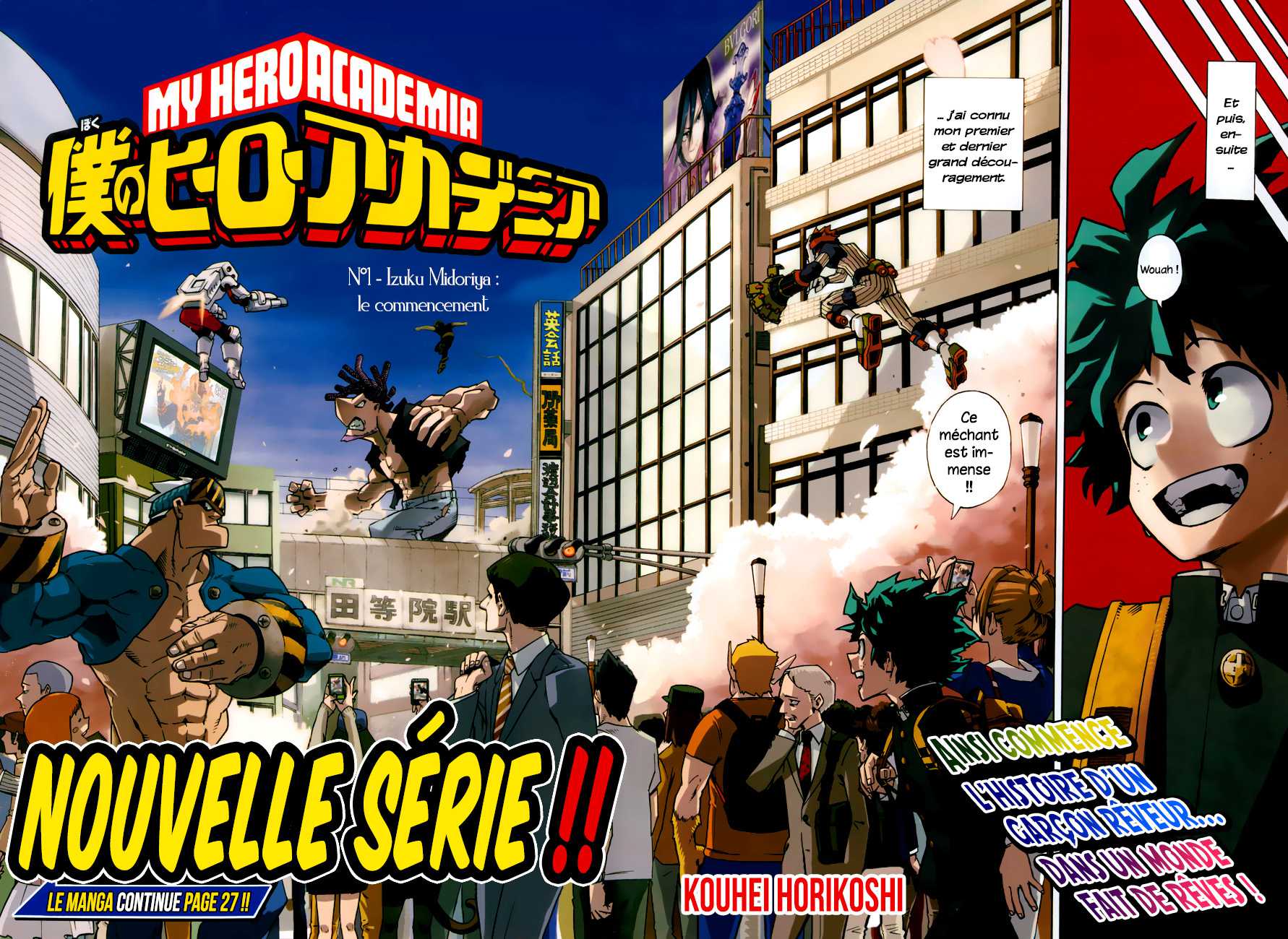 Read Boku no Hero Academia FR Manga Online