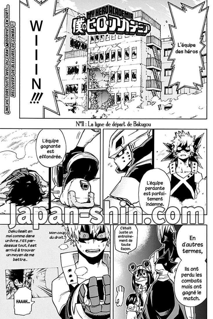 Read Boku no Hero Academia FR Manga Online