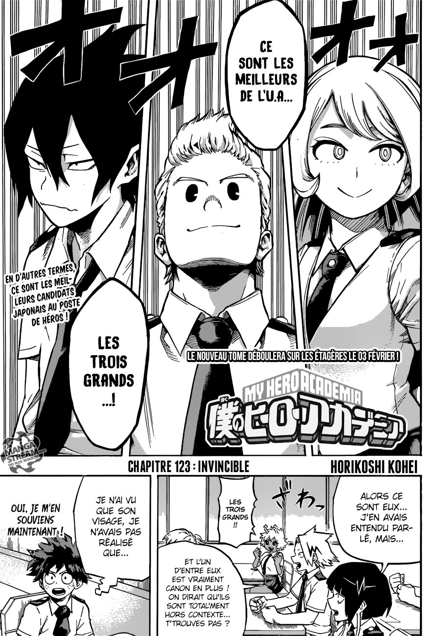 Read Boku no Hero Academia FR Manga Online