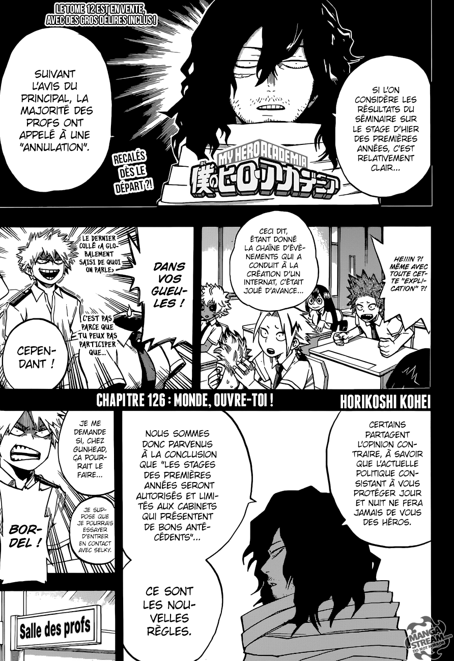 Read Boku no Hero Academia FR Manga Online